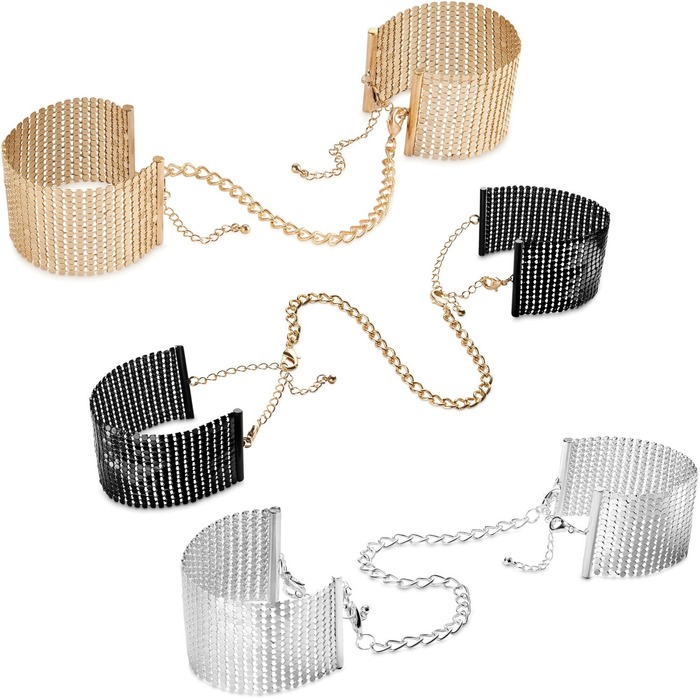 Браслеты-наручники Bijoux Indiscrets золотые, OS