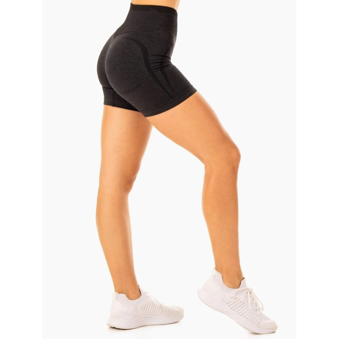 Шорты Excel Seamless High Waisted Shorts - Black Marl