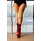 Наколінники Ajoure Floral трикутні для Pole Dance з просиліконовою вставкою