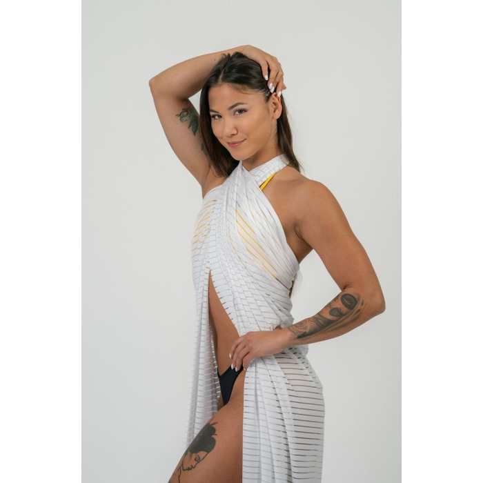 Парео Nebbia BRASILIA Beach Scarf White 769