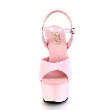 Босоножки Aspire-609, каблук 6 дюймов, ремешок на щиколотке 2 1/4 дюйма, цвет нежно-розовый