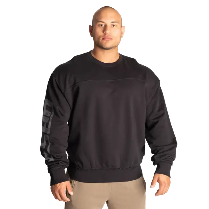 Світшот у стилі ретро GASP Throwback Sweater 221067 Black