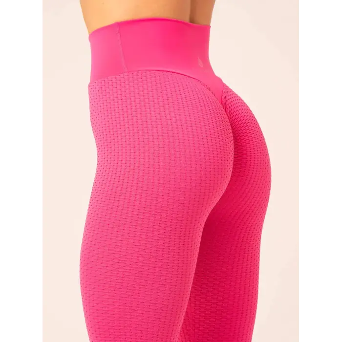 Легінси Ryderwear Honeycomb Scrunch Seamless Leggings - Hot Pink