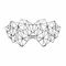 Виниловая маска на наклейках Bijoux Indiscrets