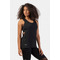 Майка Sleeveless Loose Cross Back Tank Top 'Feeling Good' Black 419