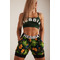 Топ Nebbia Classic Hero Cut-Out Sports Bra Dark Green 579