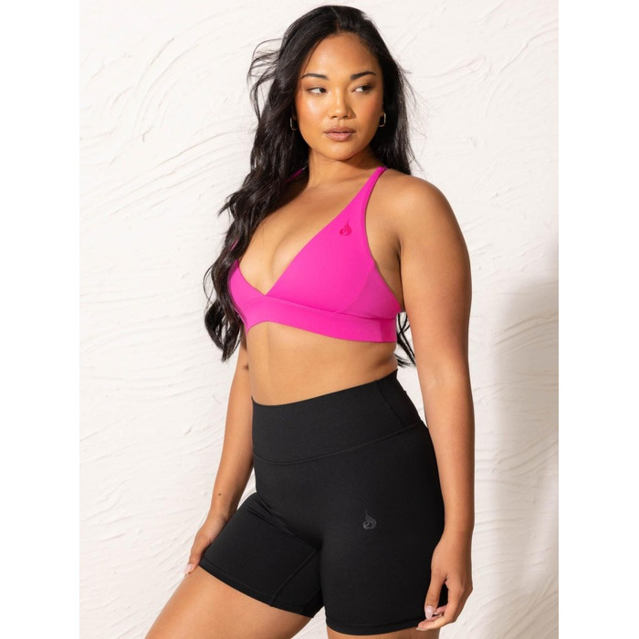 Топ Ryderwear NKD Low Neck Sports Bra - Neon Pink