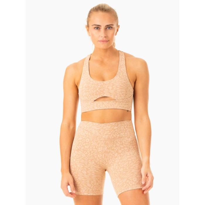Топ Rotation Sports Bra - Sandstone Leopard