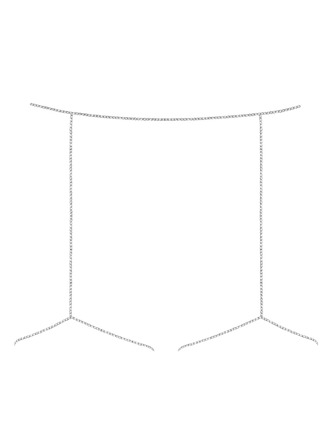 Цепочка на бедра с подвеской Obsessive Bijoux 905 серебристая