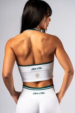 Топ Nebbia CLUB D’OR, белый, с перекрещивающейся спиной