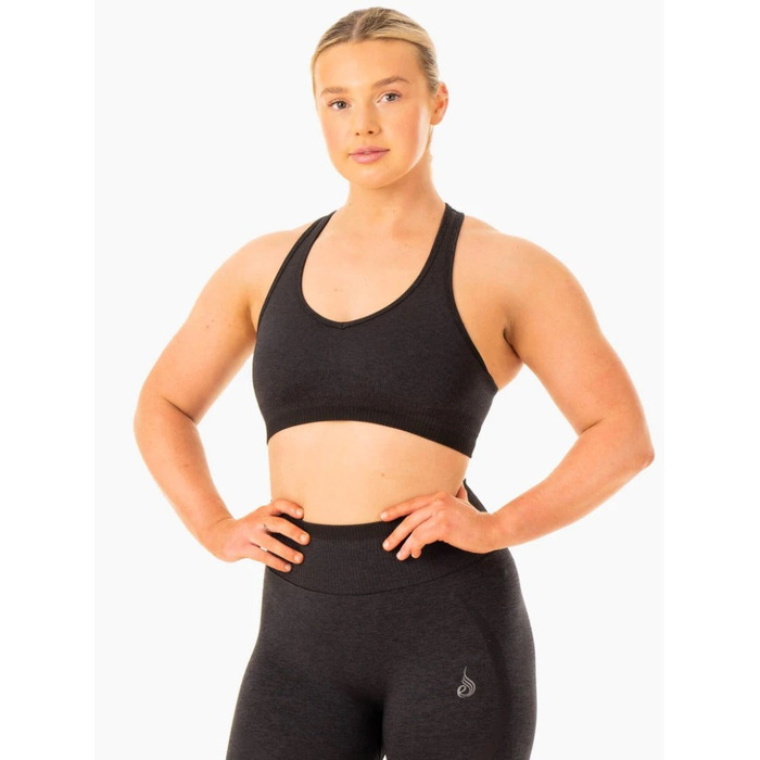 Топ Excel Seamless Sports Bra - Black Marl