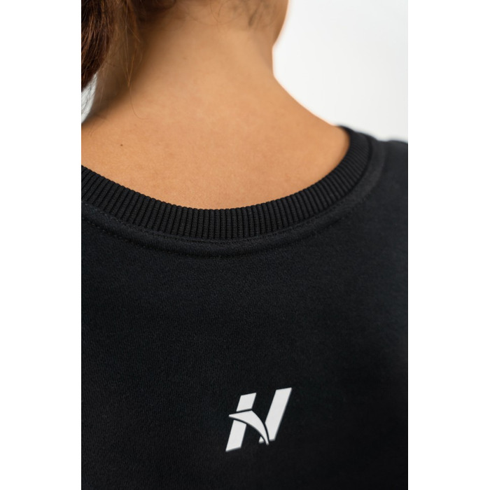 Світшот Nebbia Crop Crew Neck Sweatshirt GYM SPIRIT Black 483