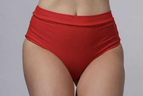 Шорти із складкою Червоні