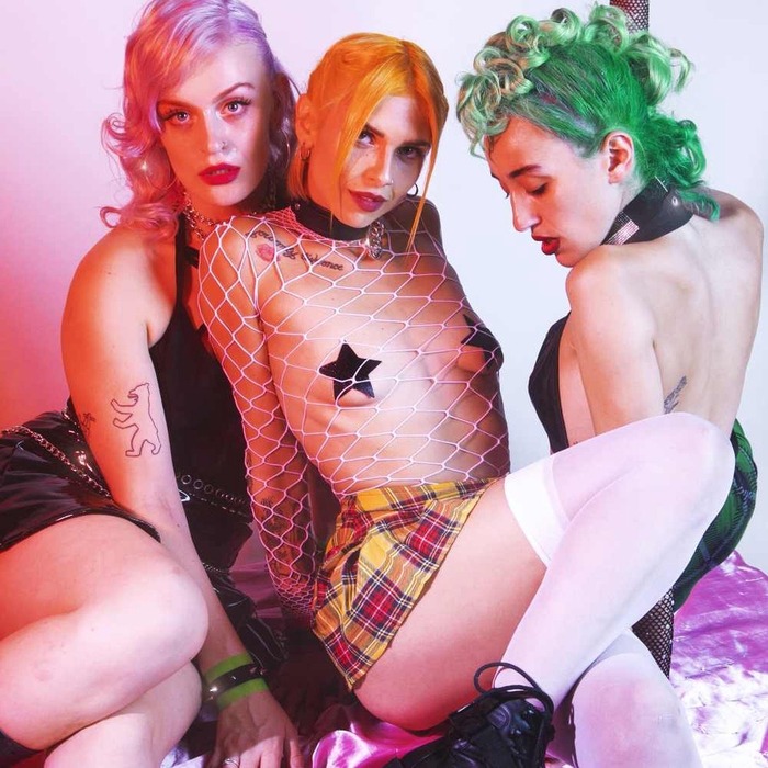 Пестиси у вигляді хрестів Bijoux Indiscrets, чорні