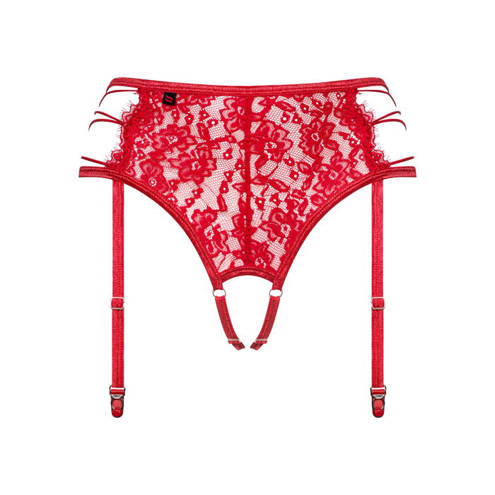 Пояс для чулок Obsessive Rediosa L/XL