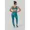 Топ Nebbia Crop tank top ROUGH GIRL Green 617