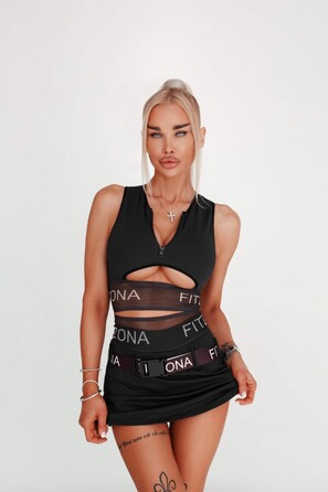Спідниця Fitzona Short Fitness Black SKTFTZ5496