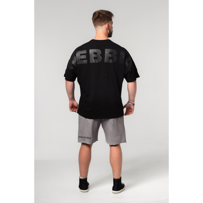 Футболка Nebbia Oversized Heavyweight Cotton T-shirt NO SHORTCUTS Black 354