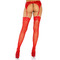 Панчохи з мереживом One Size Alix Leg Avenue, червоні