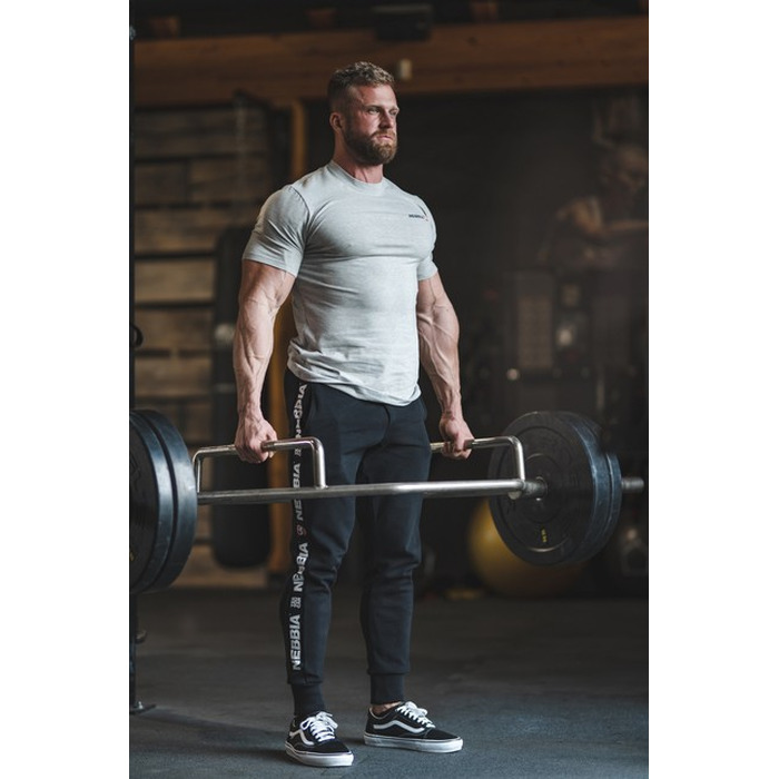 ФУТБОЛКА MINIMALIST LOGO NEBBIA T-SHIRT LIGHT GREY 291