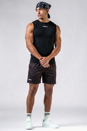 Шорти Nebbia Training Shorts POWER Dark Brown Camo 902