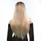 Парик прямый с челкой Fetish Hair омбре блонд, 60 см