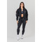 Бомбер Nebbia Washed Bomber Jacket with Contrast Lining LEGEND Black 784