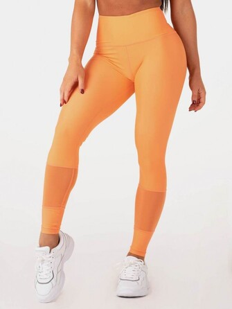 Леггинсы Ryderwear Mesh Hight Waisted Leggingse Orange