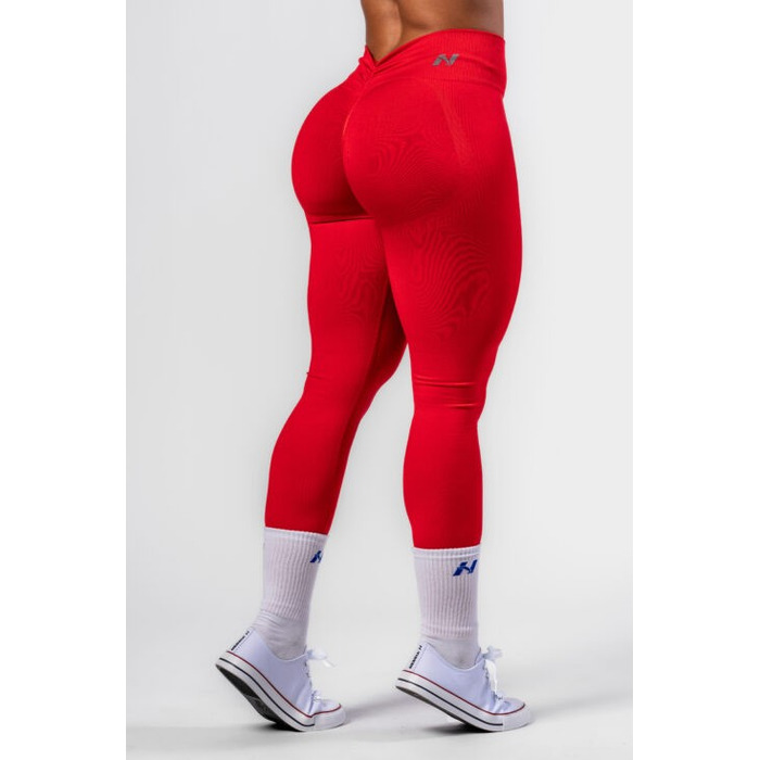 Легінси Nebbia Seamless High-Waist Leggings MAXIMUM PUSH-UP Red 302