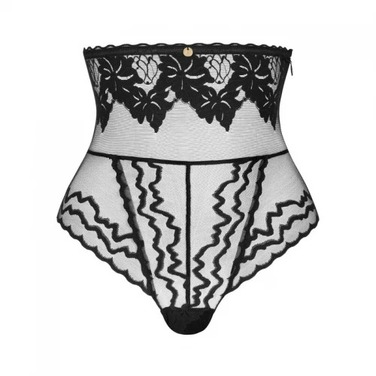 Трусики з високою талією Obsessive Bielizna-Arienna figi M/L