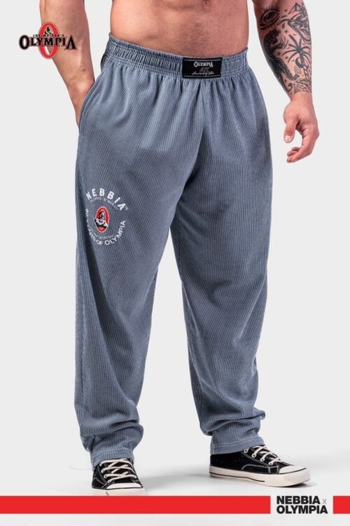 Штани Nebbia Oversized Sweat Joggers SIGNATURE Blue 796 Light Blue