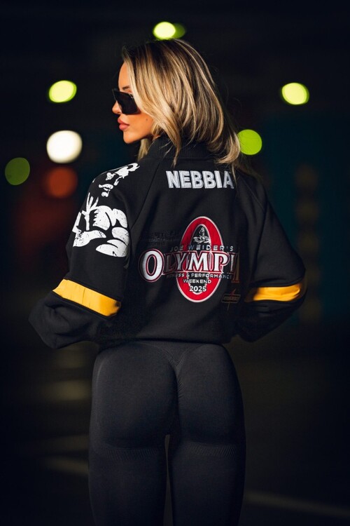 Бомбер Nebbia Women's Olympia Legendary Jacket | Limited Edition 1 of 1000 963 Black