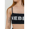Топ Nebbia Bandeau bra BACK CHECK Black 612