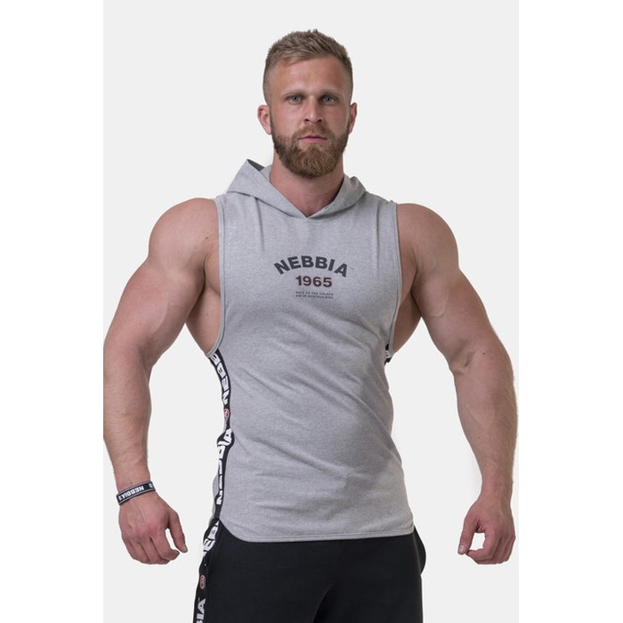 МАЙКА З КАПЮШОНОМ LEGEND-APPROVED HOODIE TANK TOP LIGHT GREY 191