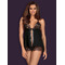 Бебідол Obsessive Chiccanta babydoll & thong black L/XL