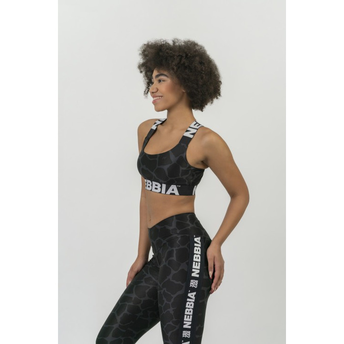 Топ NATURE-INSPIRED Sports bra Black 552