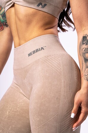 Легінси Nebbia High Waisted Push-Up Leggings TOTALLY SEAMLESS Cream 303