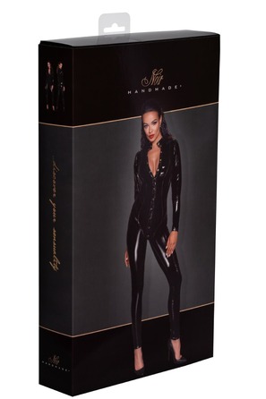 Комбинезон виниловый на кнопках Noir Handmade черный, XXL