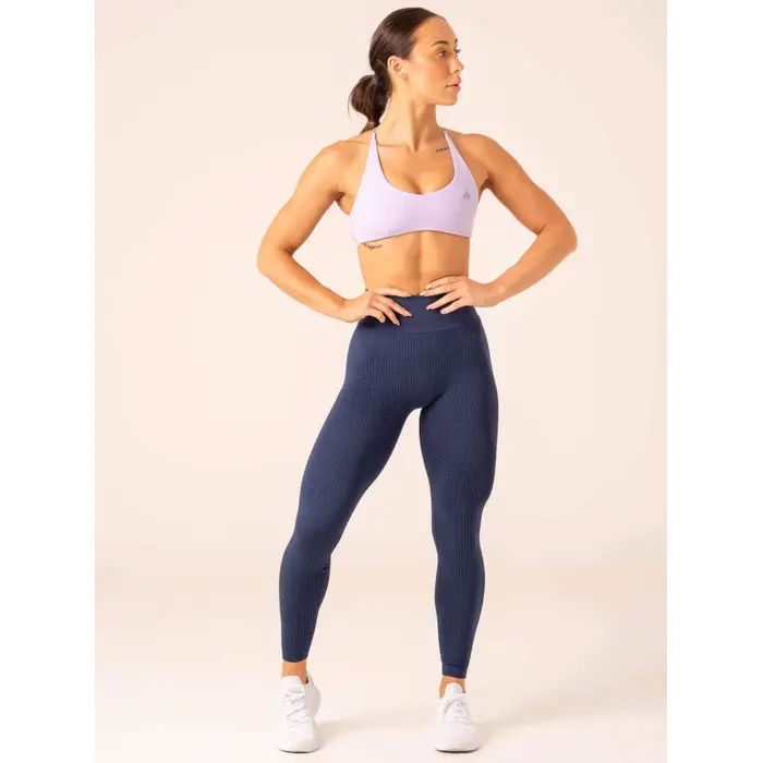 Леггинсы Ryderwear Honeycomb Scrunch Seamless Leggings - Navy