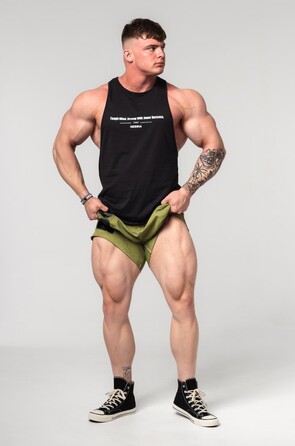 Майка Nebbia Gym Tank Top FLEXIN' Black 360