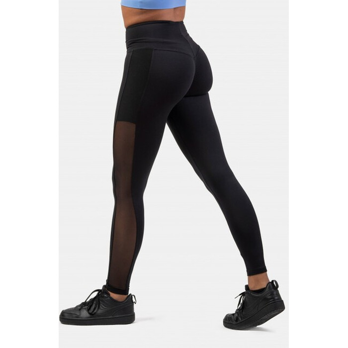 Легінси BLACK MESH DESIGN LEGGINGS 'BREATHE” 401