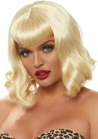 Парик ретро боб Leg Avenue 40.5 см