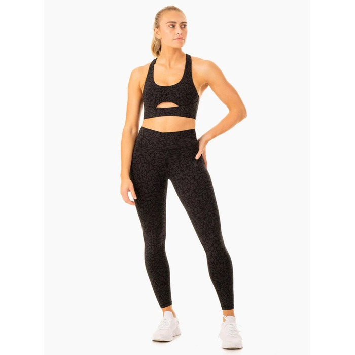 Топ Rotation Sports Bra - Black Leopard