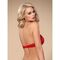 Бюстгальтер Obsessive 838-bra-3 bra red S / M