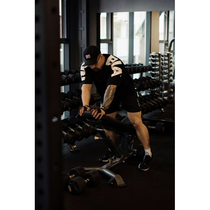 Футболка Nebbia Oversized T-shirt LIFTING CLUB Black 353