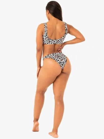 Купальні трусики Ryderwear Leopard Cheeky Bikini Bottoms