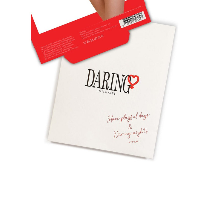 Трусики з відкритим доступом Daring Intimates Taylor чорні, L-XL