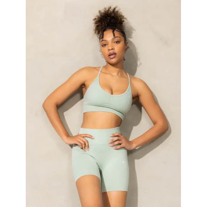 Топ Ryderwear Stonewash Seamless Sports Bra - Mint Stonewash