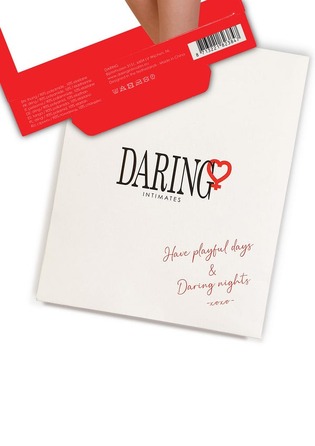 Трусики з відкритим доступом Daring Intimates Taylor чорні, L-XL