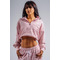 Кофта Nebbia Half-Zip Leopard Sweatshirt PRIMAL Pink Leopard 866